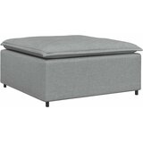  Modularna sofa s podnožjem i jastucima, tkanina, svijetlo siva | shoptok.hr
