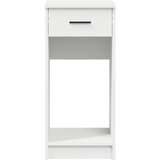 TOWER stalak za računalo s ladicom bijeli 35x45x77 cm | shoptok.hr