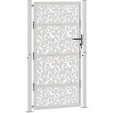 vidaXL Vrtna vrata 105x180 cm Preperevanje dizajn jeklenih listov | Shoptok.si