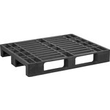ratioform Paleta iz umetne mase z drsniki, DxŠxV 1200 x 1000 x 165 mm, sive barve, od 10 kosov Cene