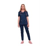  Ženska bluza WWE610 tamno plava | shoptok.hr
