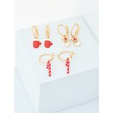 Sinsay Komplet od 3 para naušnica | shoptok.hr