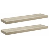  Plutajuće zidne police 2 kom boja hrasta 90 x 23,5 x 3,8 cm MDF | Eponuda.ba