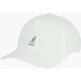 Kangol Bombažna bejzbolska kapa Washed Baseball bela barva