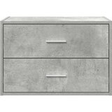 vidaXL Omara z 2 predaloma betonsko siva 60x31x40 cm inženirski les | Shoptok.si