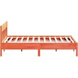  Okvir kreveta bez madraca voštano smeđi 200x200 cm od borovine | shoptok.hr