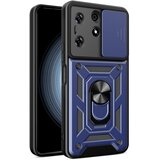 INORCO Za Tecno Spark 10 Pro PC+TPU telefonska torbica proti praskam, drsna zaščita leč, pokrov na stojalu, (22036584) Cene