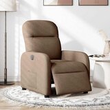 Maison Chic Električni naslanjač - Relax naslanjač rjavo blago, (22062677) | Shoptok.si