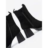 Shelvt Elegant ankle boots with elastic inserts | Shoptok.si
