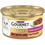  2 x Gourmet Gold po posebnoj cijeni! - Fina kompozicija: pačetina i puretina (24 x 85 g) u