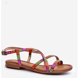 Maciejka Flat Women's Leather Sandals | Shoptok.si