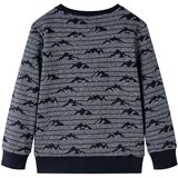  Dječja topla majica modra prošarana 116 | shoptok.hr