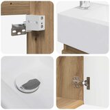  Jedinstveni ormar za kupaonicu s umivaonikom Hrast artisan | shoptok.hr