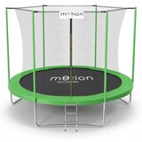 MOTION zelena trambolina 244 sa zaštitom mrežom i merdevinama ( OM-710177 ) | ePonuda.com