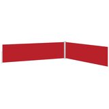  Uvlačiva bočna tenda za terasu 170 x 1200 cm crvena | shoptok.hr
