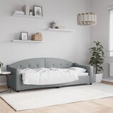  Dnevni krevet svjetlosivi 80 x 200 cm od tkanine | shoptok.hr