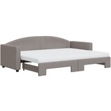  Dnevni krevet na razvlačenje smeđesivi 80 x 200 cm od tkanine | Eponuda.com
