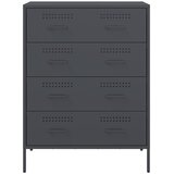  Komoda antracit 68 x 39 x 89 cm čelična | shoptok.hr
