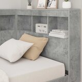  Skladišno uzglavlje Betonski sivi 80 cm Konstruirano drvo | shoptok.hr