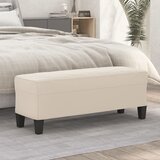  Klupa krem 100x35x41 cm od mikrovlakana | Eponuda.com