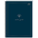 Blok KOLEGIJ A6 KARO 80L METALLIC SATIN GOLD INTERDRUK | shoptok.hr