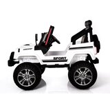  Avto na akumulator S2388 Jeep 4x4 - bel | Shoptok.si