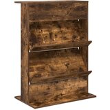  Polica za časopise s policom Dimljeni hrast 70 x 41 x 96 cm | shoptok.hr