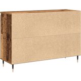  Stranska omara z vrati in predali Staro les 101,5x35x70 cm | Shoptok.si