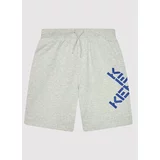 Kenzo Kids Športne kratke hlače K24232 Siva Regular Fit