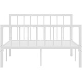  Okvir za krevet bijeli metalni 120 x 200 cm | shoptok.hr