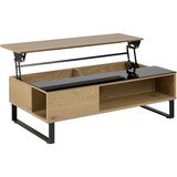 Actona Konferencijski stočić sa podiznom pločom ENZO 110x60 cm crna/hrast | Eponuda.com
