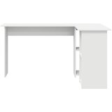  Stol s policom Bijelo 142 x 102 x 73 cm Konstruirano drvo | Eponuda.com