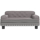  Dječja fotelja Siva 70 x 45 x 30 cm Umjetna koža | shoptok.hr