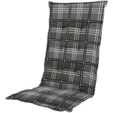 Blazina za stol z visokim naslonom Patchy grey (123 x 50 x 7 cm, Siva)