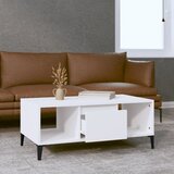  Stolić za kavu bijeli 90 x 50 x 36,5 cm od konstruiranog drva | shoptok.hr