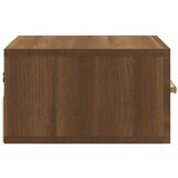  Zidni noćni ormarić boja smeđeg hrasta 35 x 35 x 20 cm | shoptok.hr
