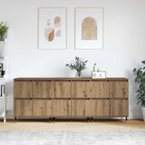 Ormarić za pohranu 3 pcs Umjetnički hrast 60 x 35 x 70 cm | shoptok.hr
