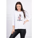  Blouse with print Original white | Shoptok.si