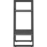 Ormarić za knjige s 2 razine sivi 40 x 30 x 70 cm od borovine | Eponuda.com