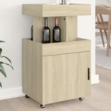 Barska kolica boja hrasta sonome 50x41x89 cm konstruirano drvo Cijene