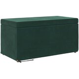  Stolica Tamnozelena 81 x 41 x 40 cm Svileni i Fino Radeći Drvo | shoptok.hr