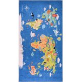 Vitaus Plavi periv dječji tepih 160x230 cm Animal Atlas – Cijene