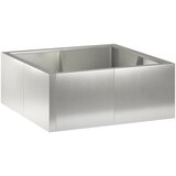  Zid za zadržavanje 4 kom. 100 x 100 x 40 cm Nehrđajući čelik | shoptok.hr