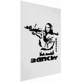 Plakat - Mona Lisa with a Bazooka 29.7x42 Bez okvira | shoptok.hr