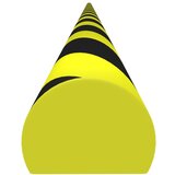 vidaXL Kutni štitnici 2 kom žuto-crni 4 x 3 x 100 cm PU | shoptok.hr