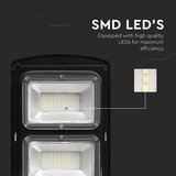  LED prigušiva solarna ulična svetiljka LED/8W/3,2V 6000K IP65 9000 mAh + daljinski upravljač | Eponuda.com