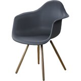 ITALIAN DESIGN naslonjač eiffel grey (60,5X64X83 - sedež 45,5CM), (21300184) | Shoptok.si