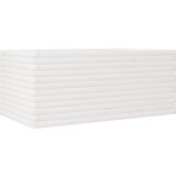 Maison Chic Vrtno cvetlično korito - Cvetlični Lonec belo 110x60x45,5 cm trdna borovina, (21789142) Cene