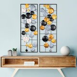 Wallity Zidna dekoracija Camber-9, Šarena | ePonuda.com