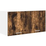 vidaXL viseći ormarić s policom riga dimljeni hrast 80 x 31 x 40 cm | shoptok.hr